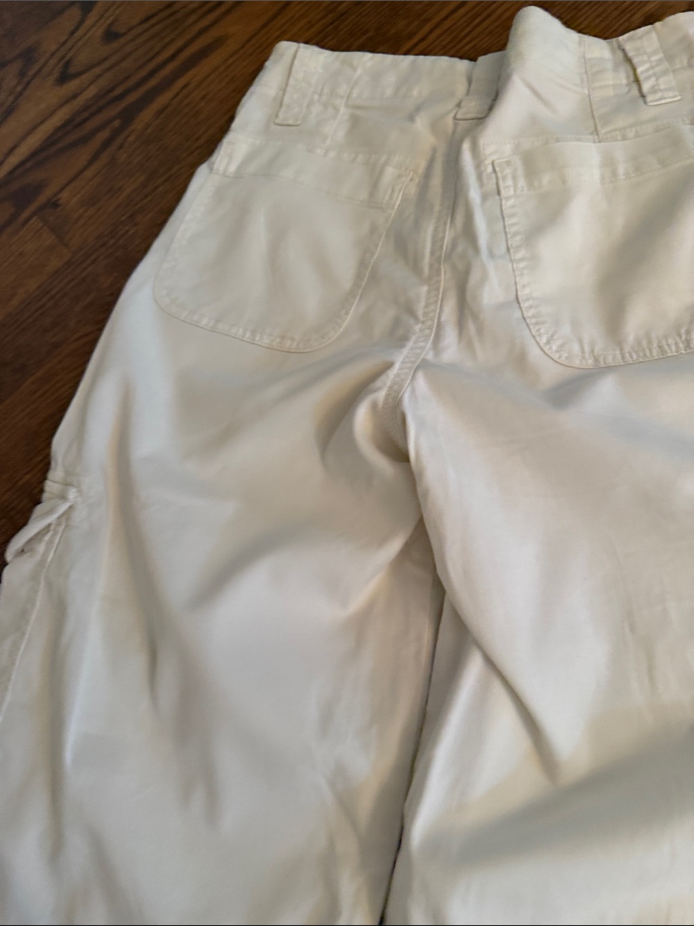 American Eagle lightweight Cargo Pants in light beige- Classic Utility Style 00 - Picture 8 of 10